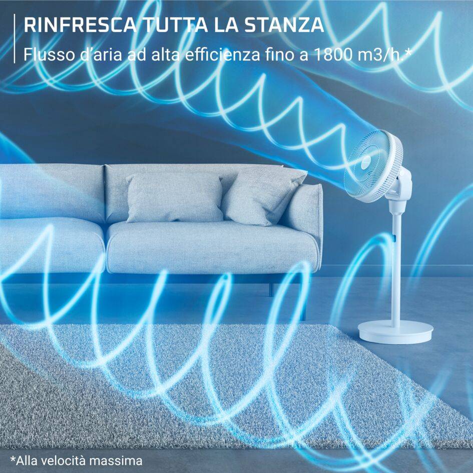 Turbo Silence Compact 3D Nomad, Adattabile con Batteria Esterna, Silenzioso
