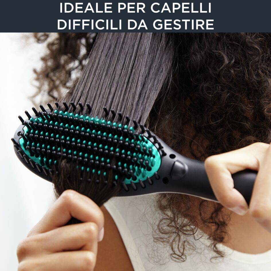 Power Straight, Spazzola Lisciante ad Aria calda, onde