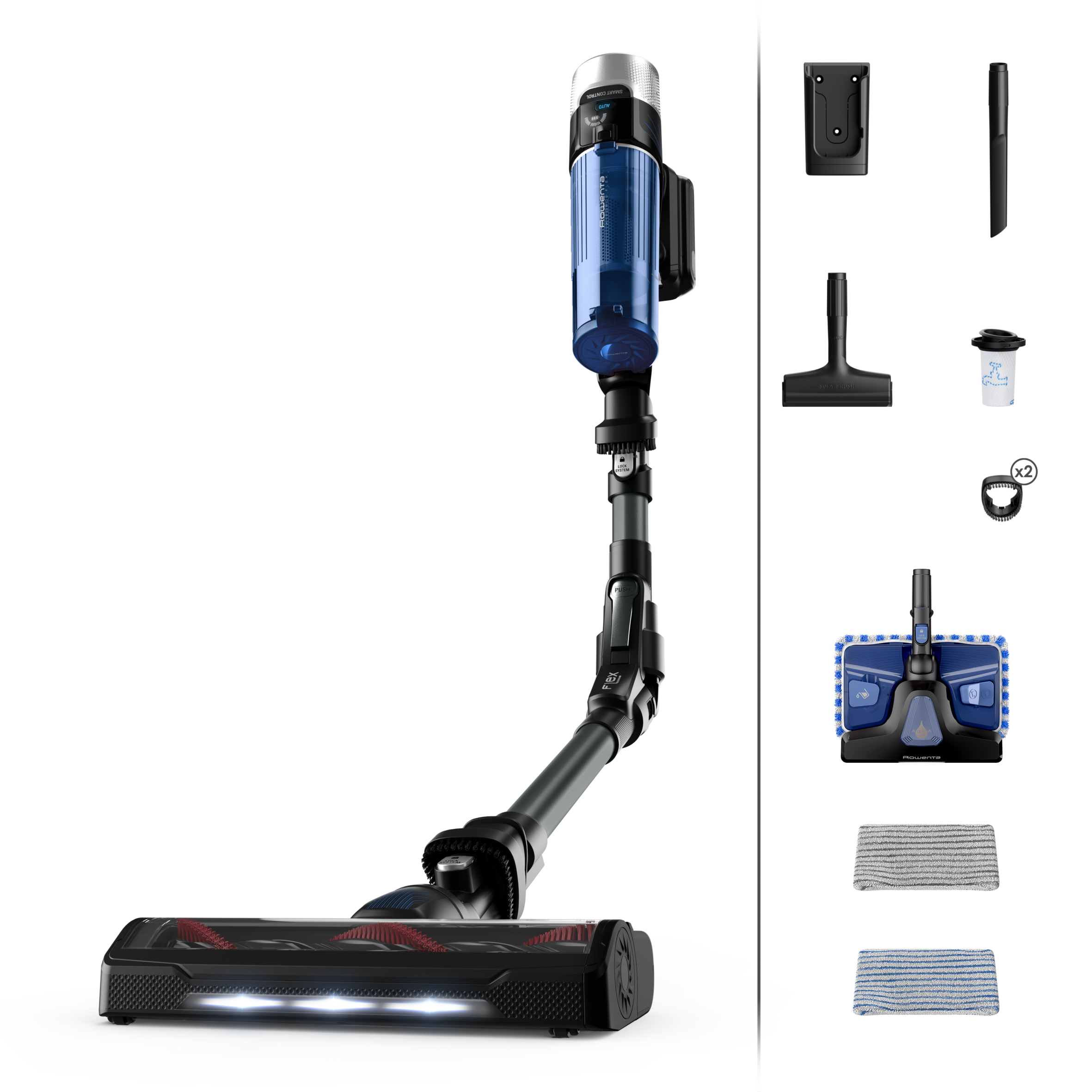 X-FORCE FLEX 9.60 AQUA, Aspirapolvere Senza Filo