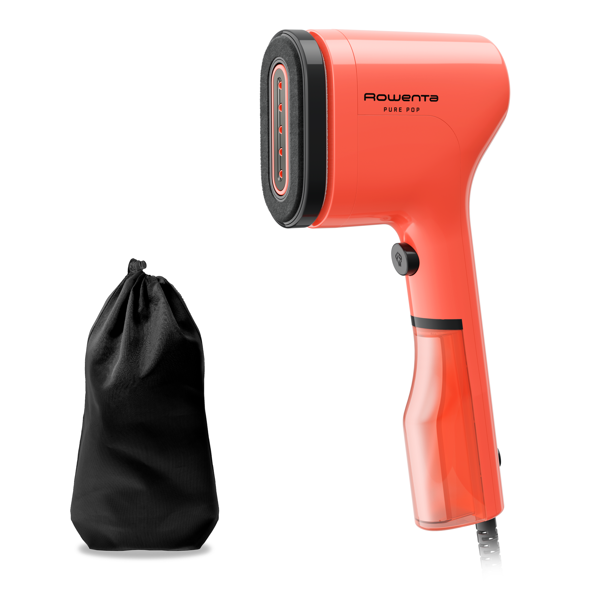 Pure Pop, Stiratore Verticale Portatile, Pad Reversibile, Coral