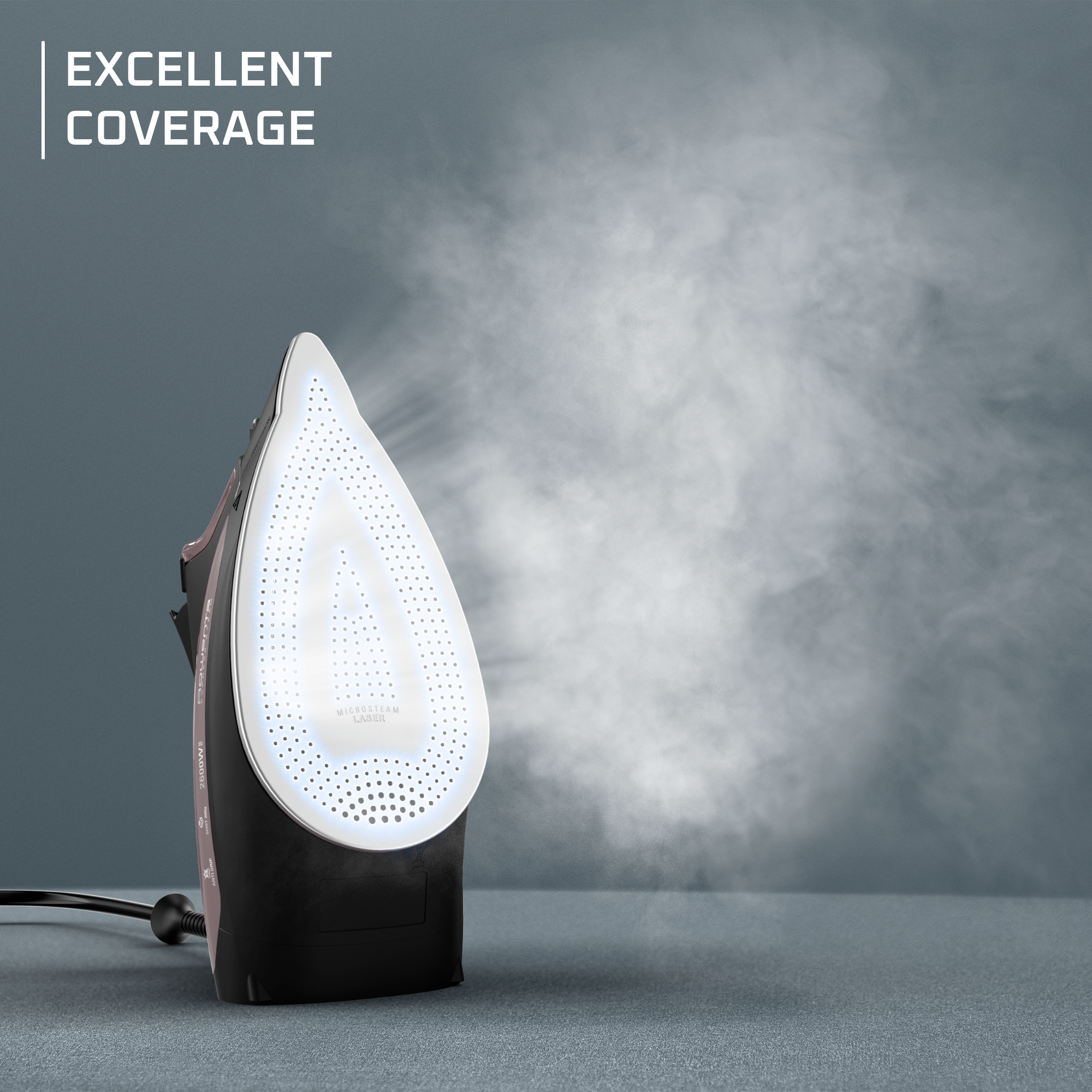 Express Steam Iron,  Microsteam 350 soleplate perfect steam distribution clothes iron, With 40 g/minute Continuous Steam Output