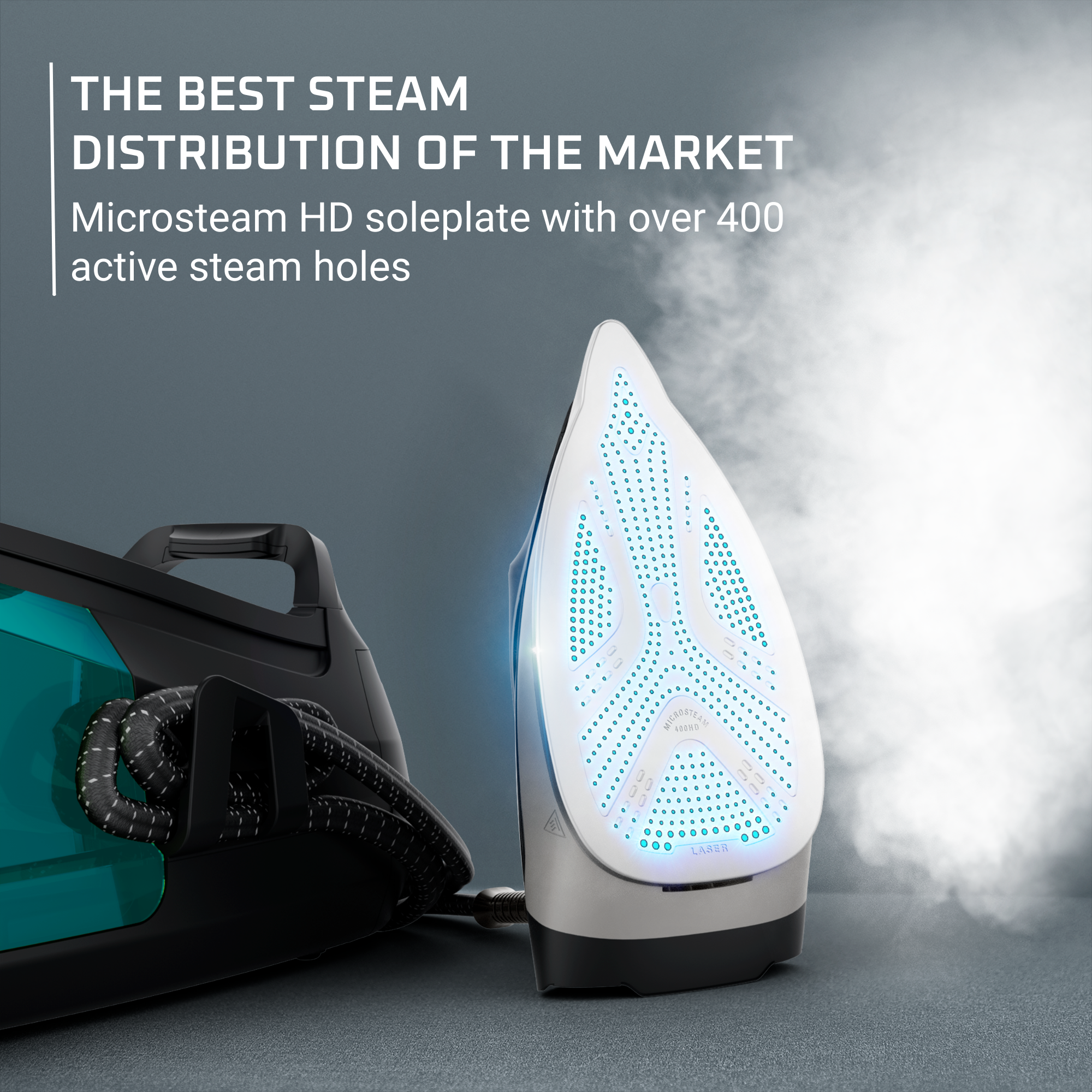 Perfect Steam Pro, Ferro da stiro con Caldaia, Risultati professionali a casa tua