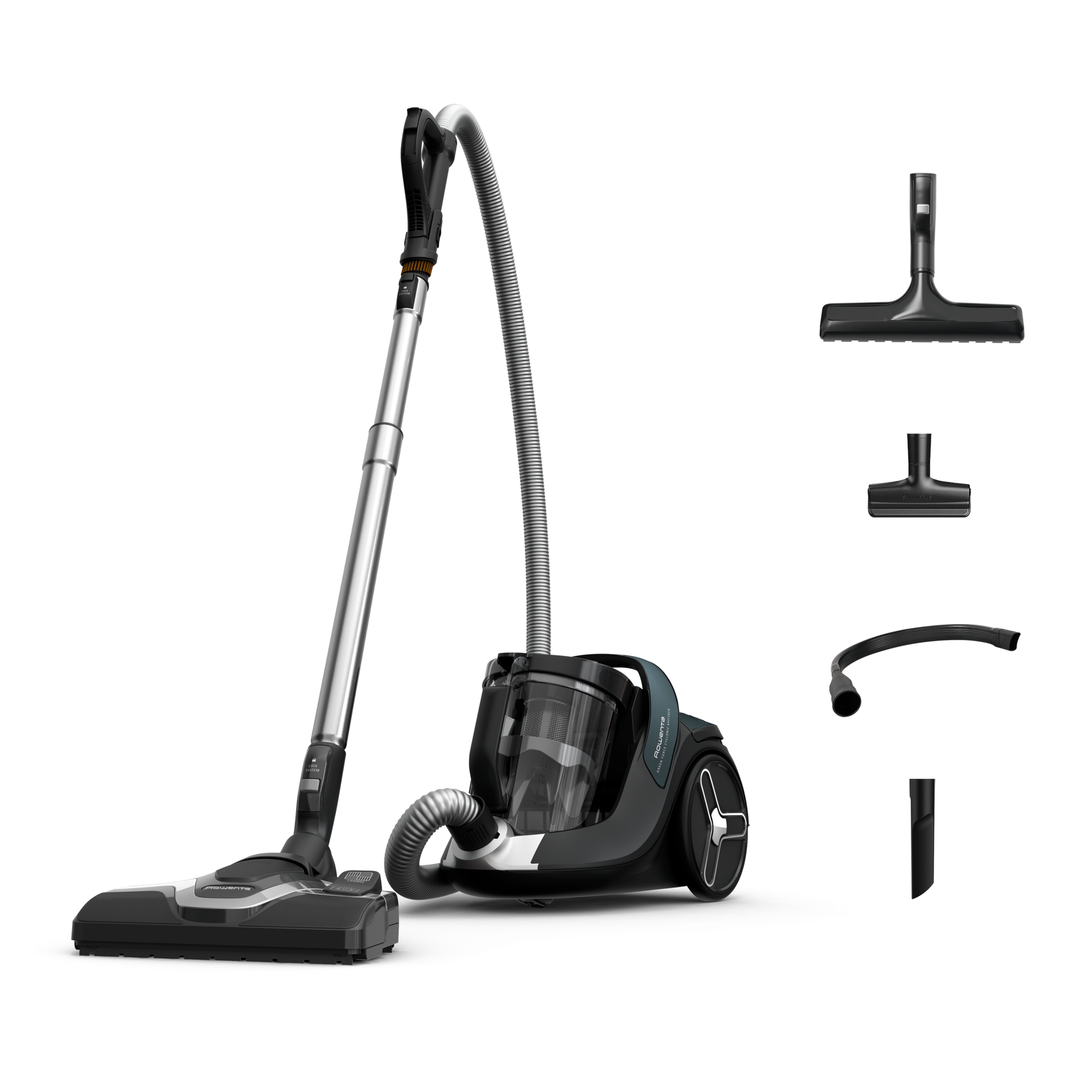 Aspirapolvere a traino senza sacco Green Force Cyclonic Effitech®+