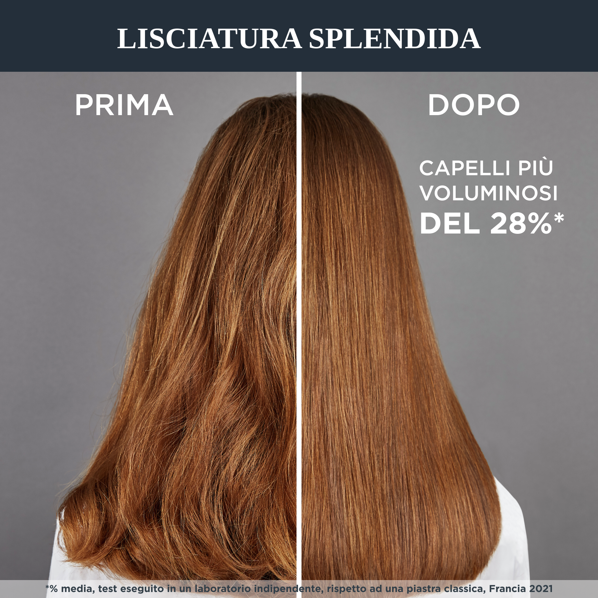 Piastra per capelli Volumizer