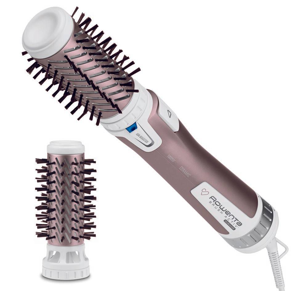 Brush Activ' Premium Care, Spazzola Rotante ad Aria, doppio ionizzatore