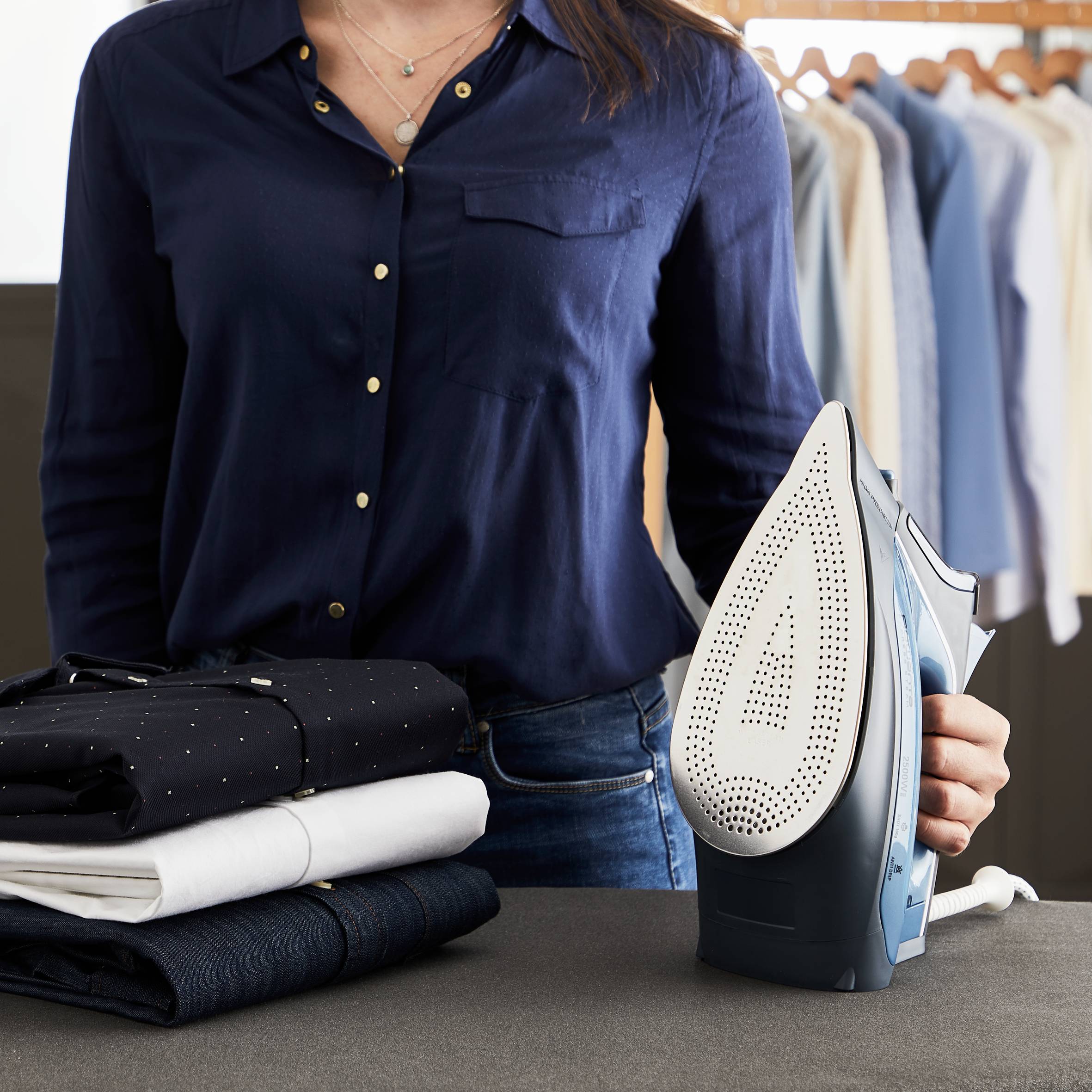 Express Steam, Ferro a Vapore, 160 g/min, Microsteam 300, Blue Winter