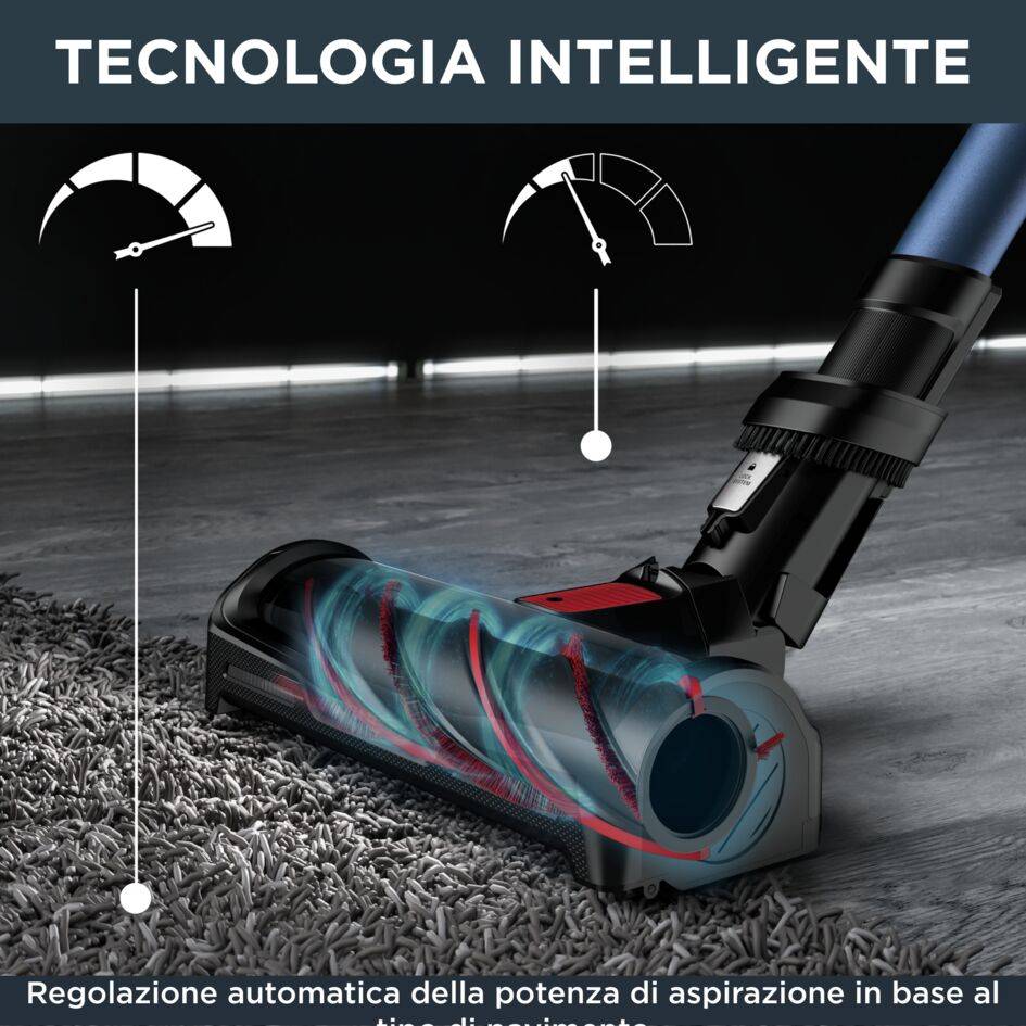 X-Force Flex 14.60, Aspirapolvere Senza Filo, Modello Aqua, 200AW, Autonomia 70 Min