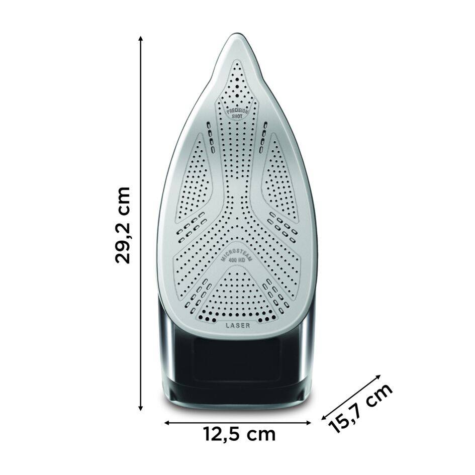 Pro Master, Ferro a Vapore, 200 g/min, Microsteam 400, Grey & Red