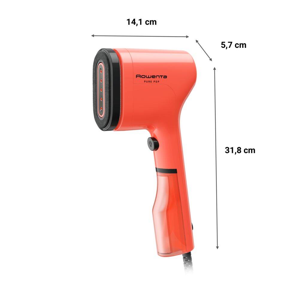 Pure Pop, Stiratore Verticale Portatile, Pad Reversibile, Coral