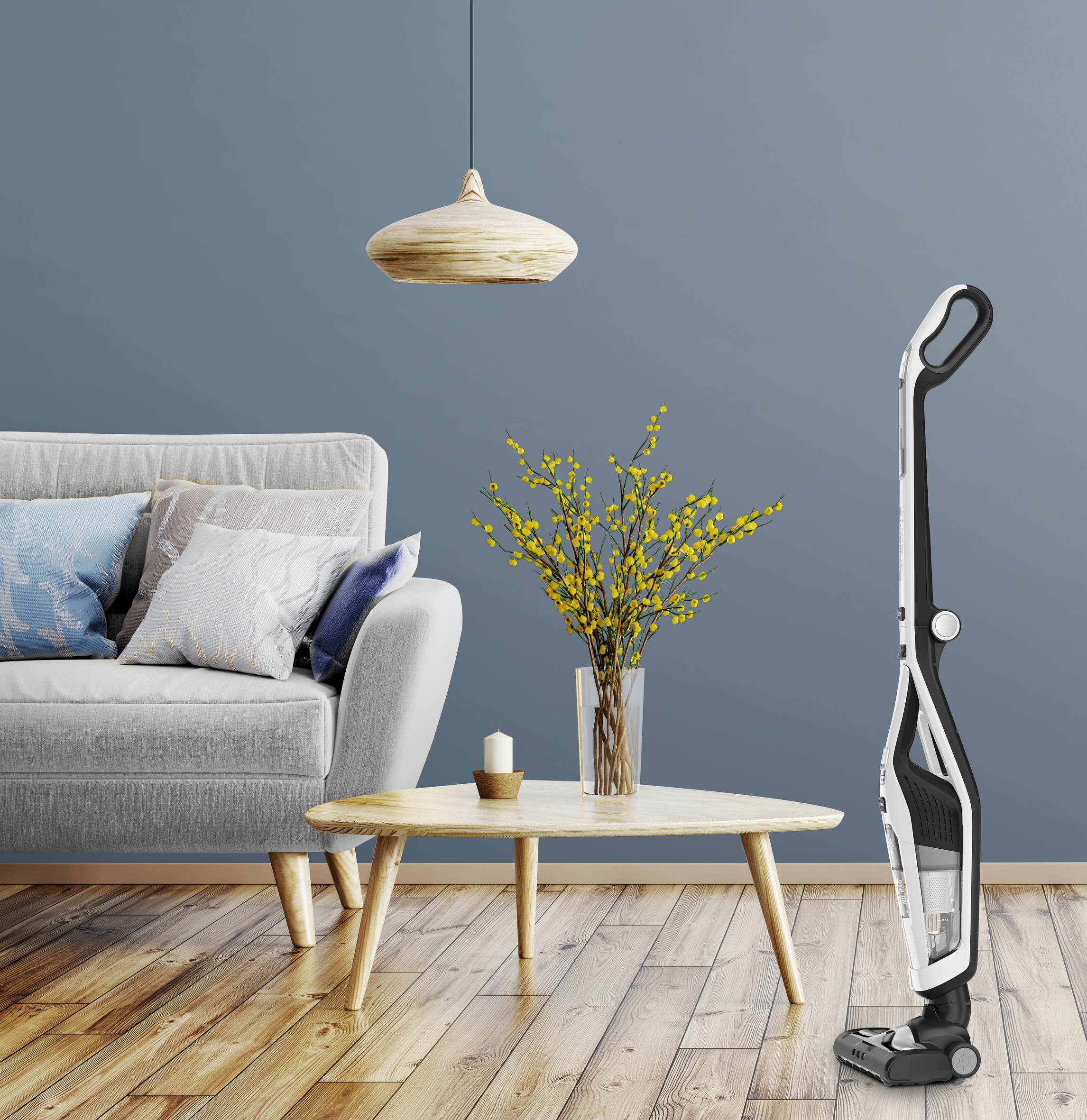 Dual Force 2in1, Scopa Elettrica Senza Filo, 18V