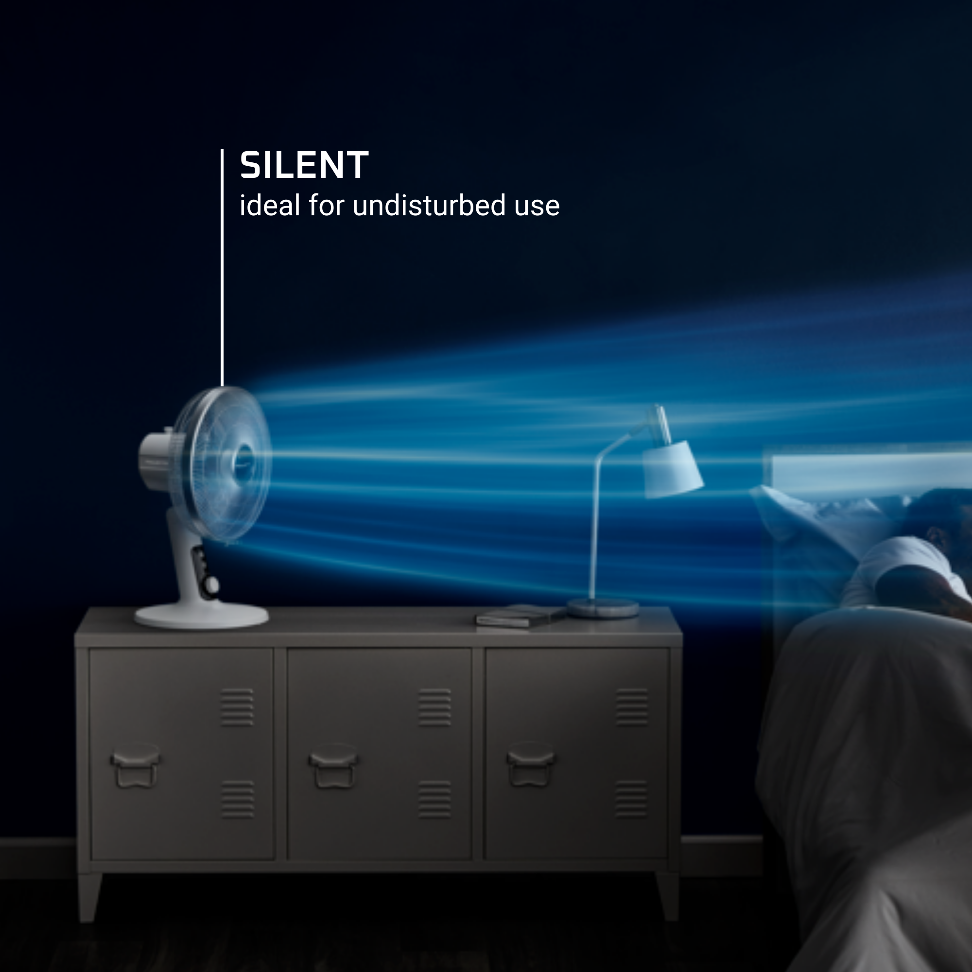 Turbo Silence Extreme+ Ventilatore da tavolo