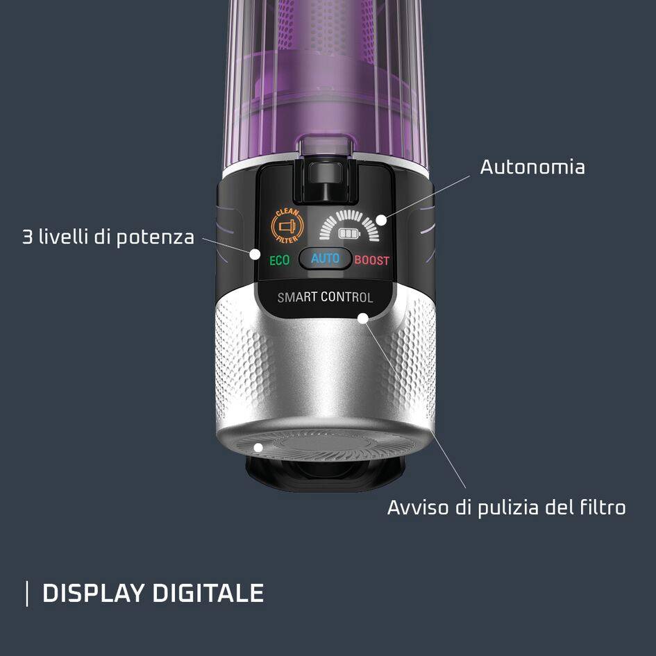 X-Force Flex 9.60, Aspirapolvere Senza Filo, Modello Allergy, 100 AW, Autonomia 45 Min