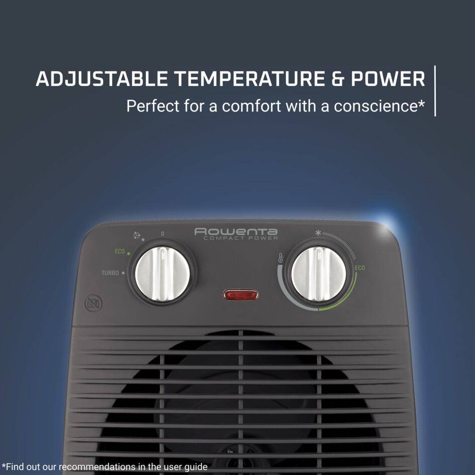 Compact Power, Stufetta, Formato Compatto, Modalità Eco Impostazioni Regolabili