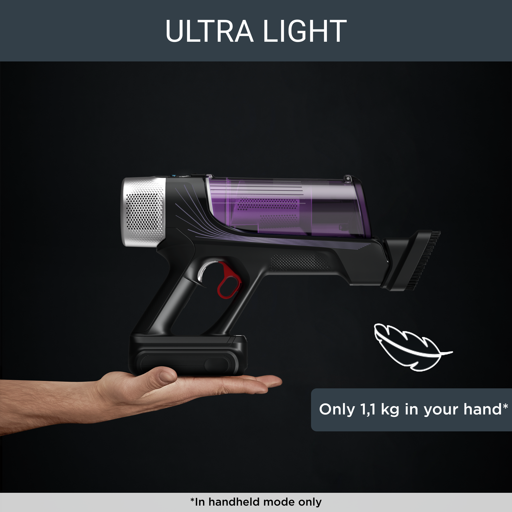 X-FORCE 9.60 ALLERGY, Aspirapolvere Senza Filo