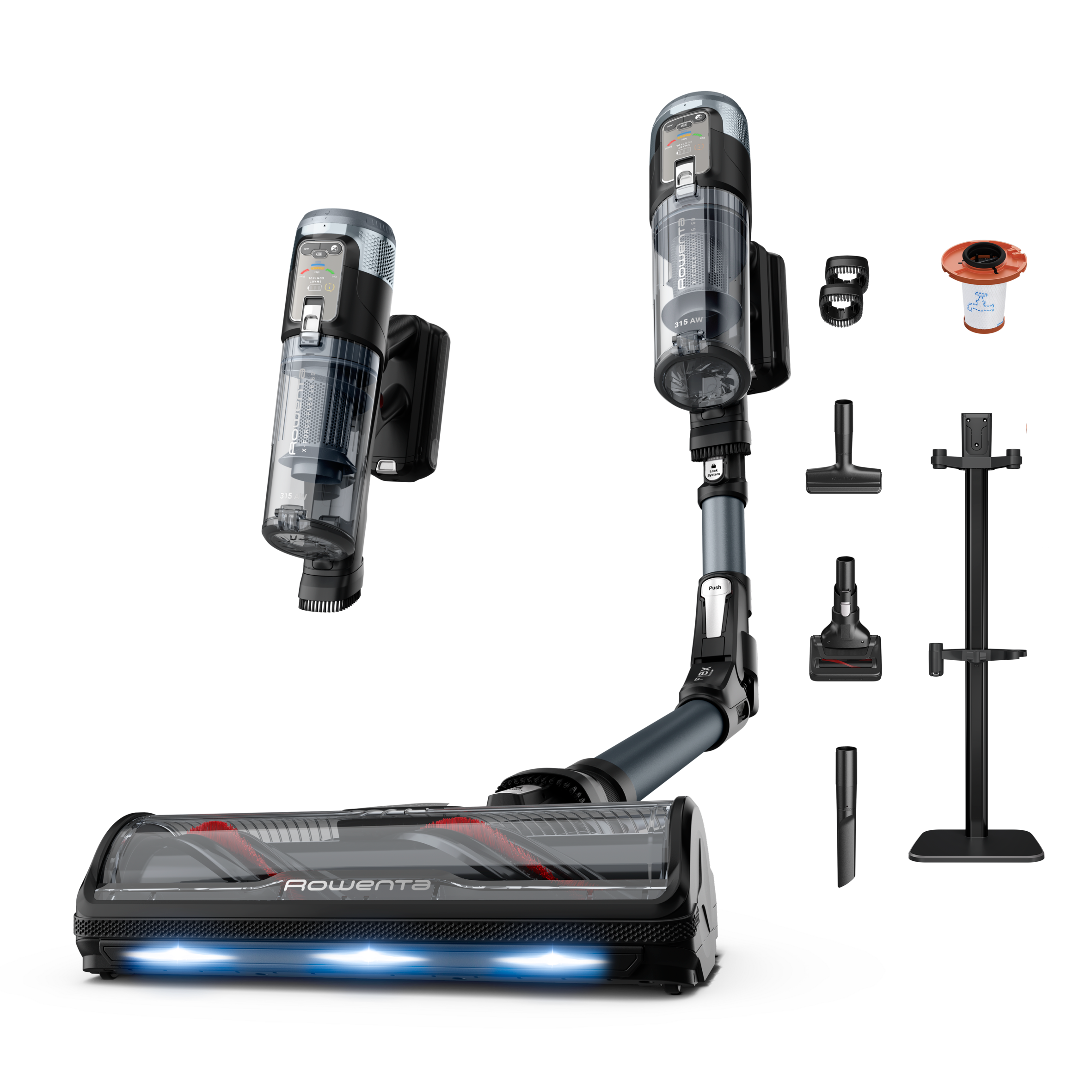 X-FORCE FLEX 16.60, Aspirapolvere Senza Filo, Aspirazione Elevata, 315 AW