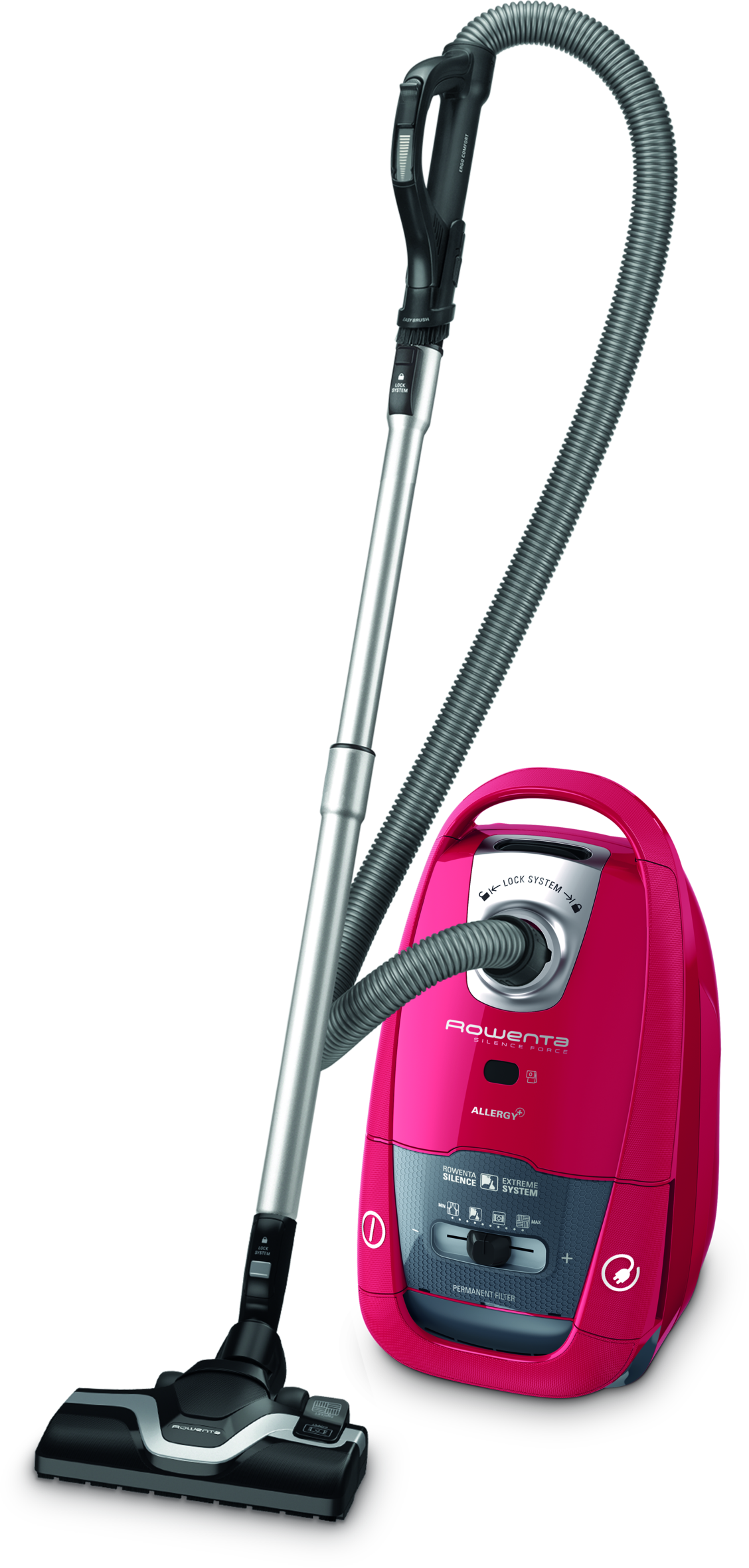 Aspirapolvere a traino con sacco Silence Force Allergy + Home & Car