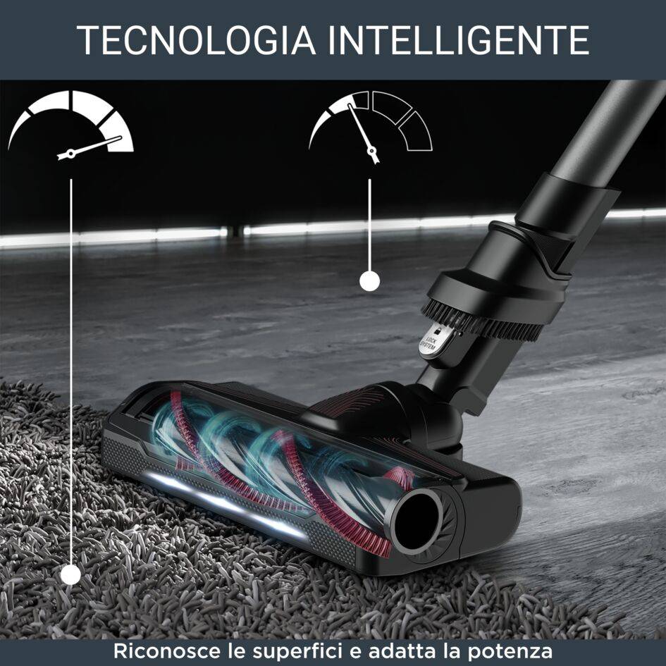 X-Force Flex 9.60, Aspirapolvere Senza Filo, Modello Allergy, 100 AW, Autonomia 45 Min