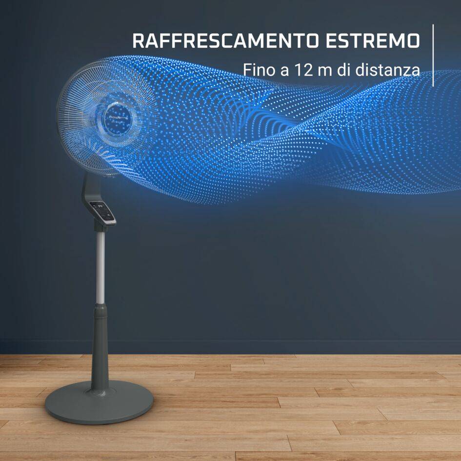 Turbo Silence Extreme, Ventilatore a piantana, Potente, Elevata efficienza energetica