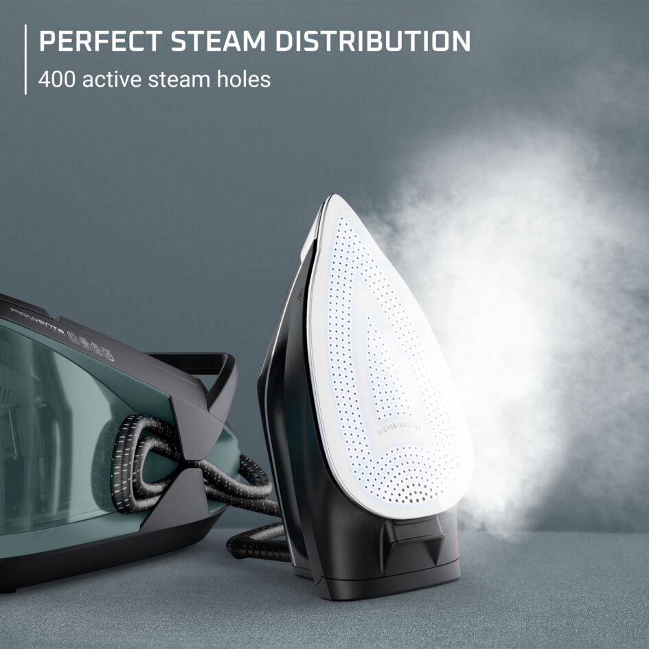 Powersteam, High-Performance Steam Generator Iron, 120 g/min Cont. Steam Output, 350 g/min Steam Boost