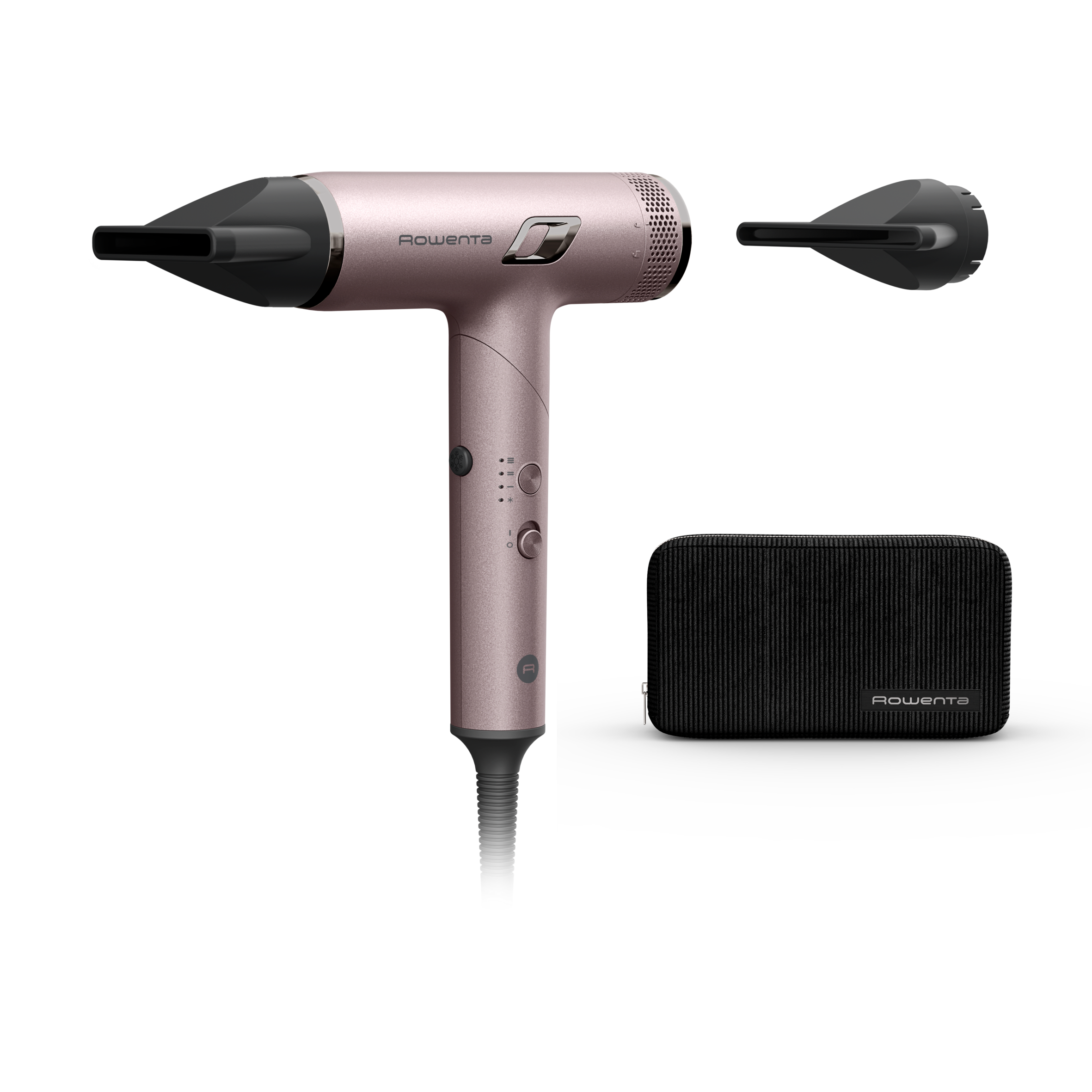 Ultimate Experience NANO ON THE GO, Asciugacapelli Pieghevole, Motore Brushless