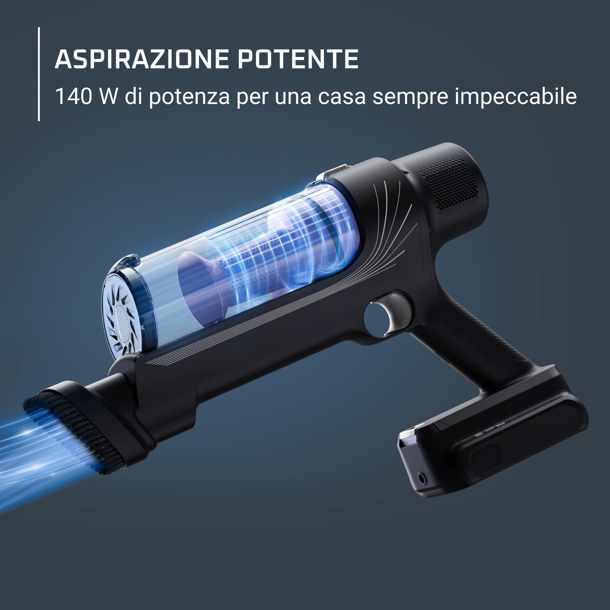 X-Pert 7.60, Aspirapolvere Senza Filo, Modello Essential