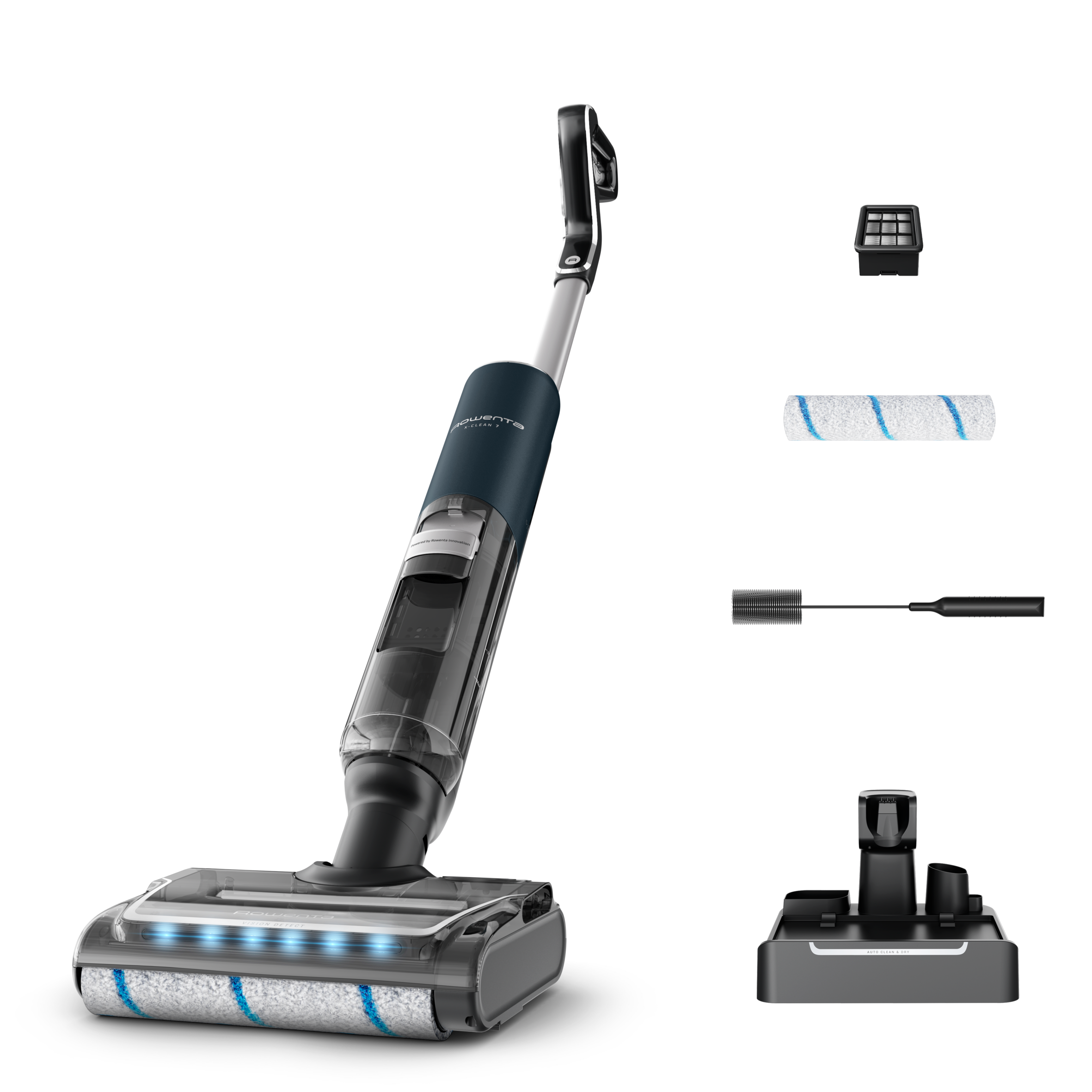 X-Clean 7, Lavapavimenti Senza Fili, Autonomia 50 Min, Autopulizia e Asciugatura