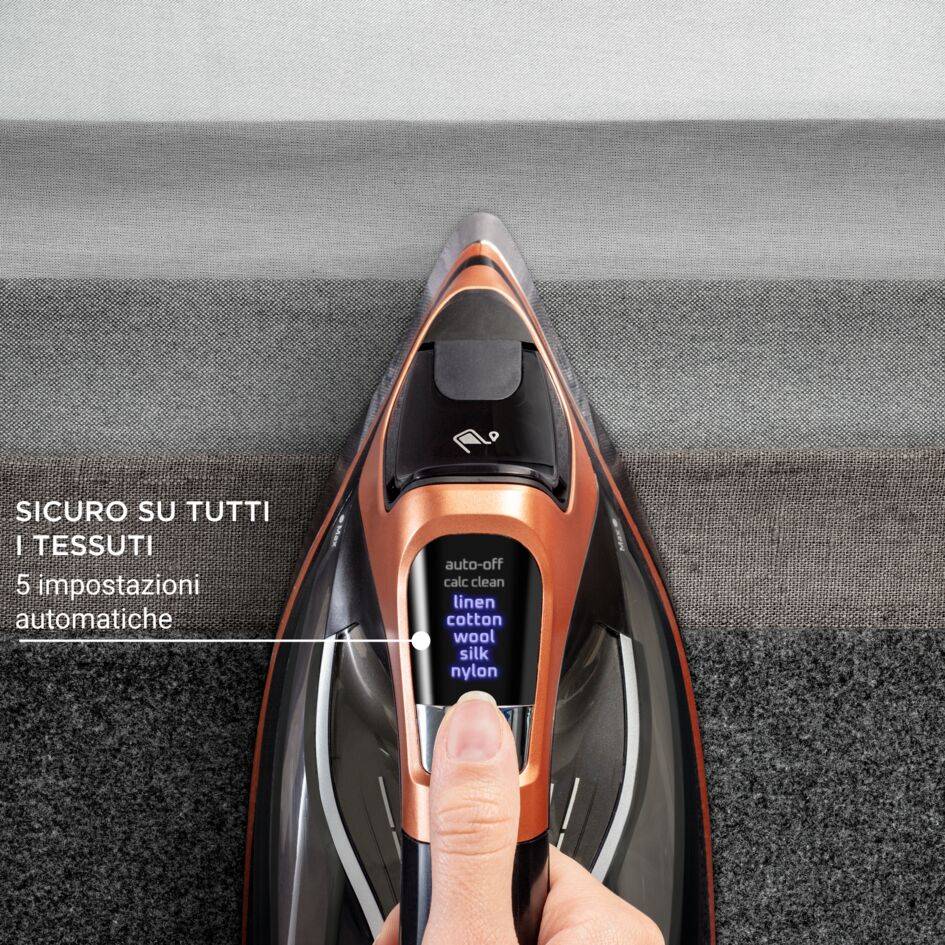 Steamforce Pro, Ferro a Vapore, 300 g/min, Smart-control, Microsteam 400, Copper