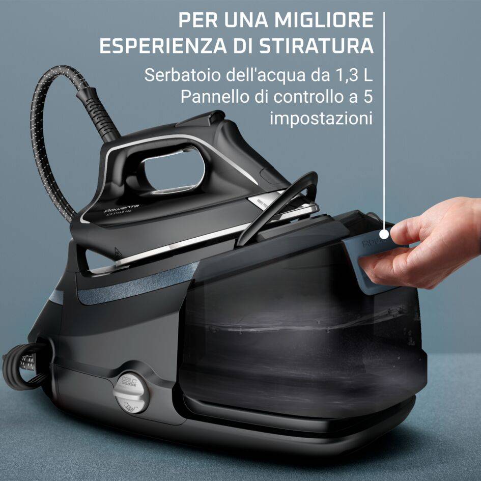 Eco Steam Pro, Ferro con Caldaia, Eco-designed, 580 g/min, Blue