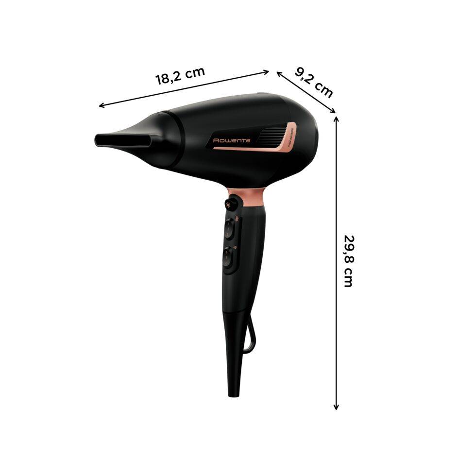 Pro Expert, Asciugacapelli, Motore AC, 2200W, 2 accessori