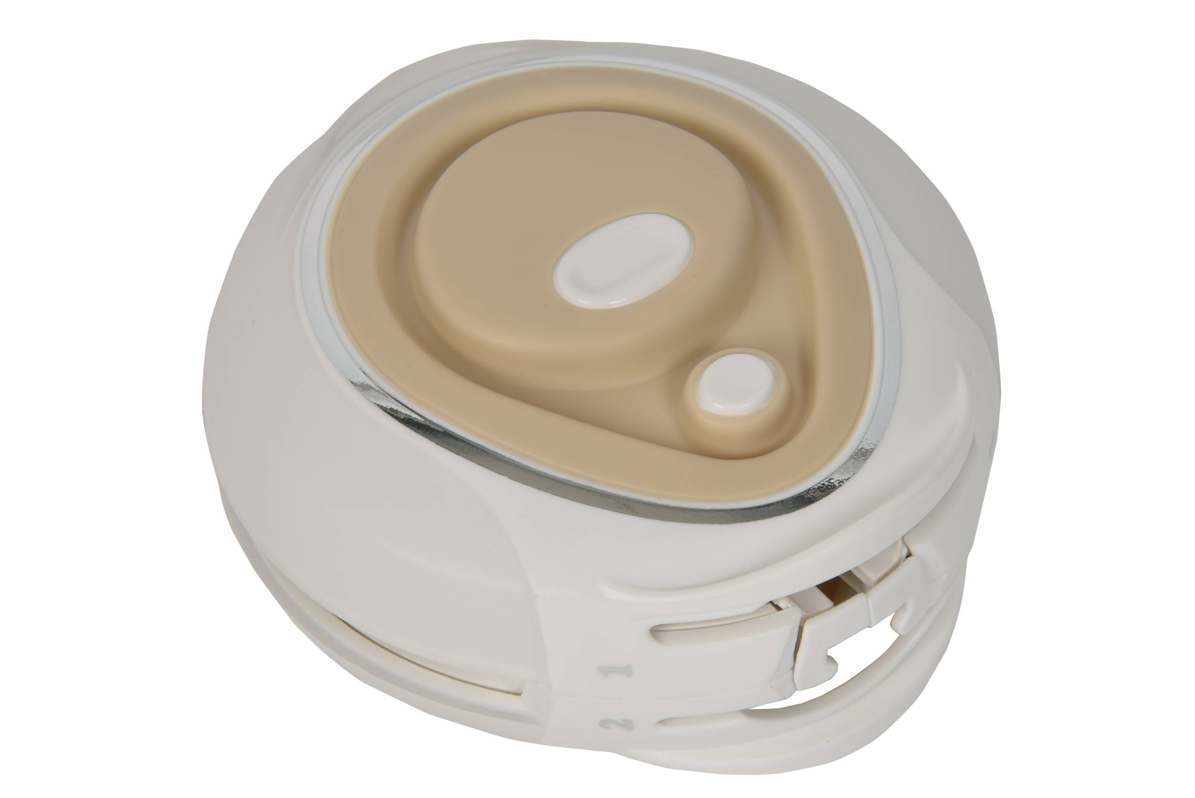 Portacapsule bianco e beige CS-10000766