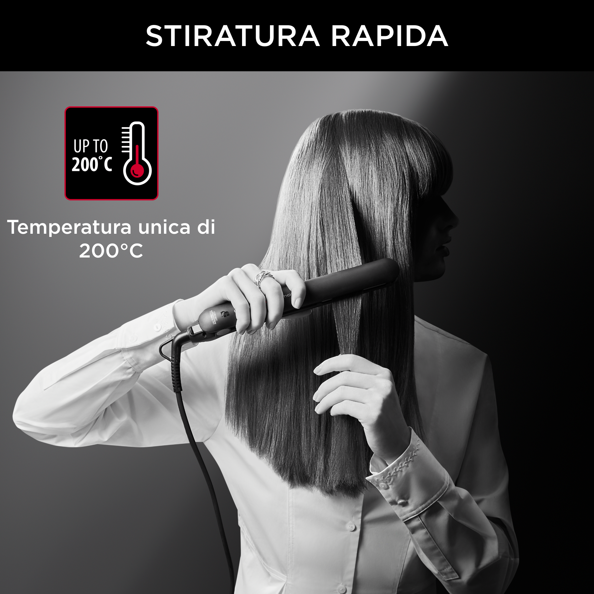 Karl Lagerfeld, Easyliss, Piastra per capelli, Ceramica di tormalina