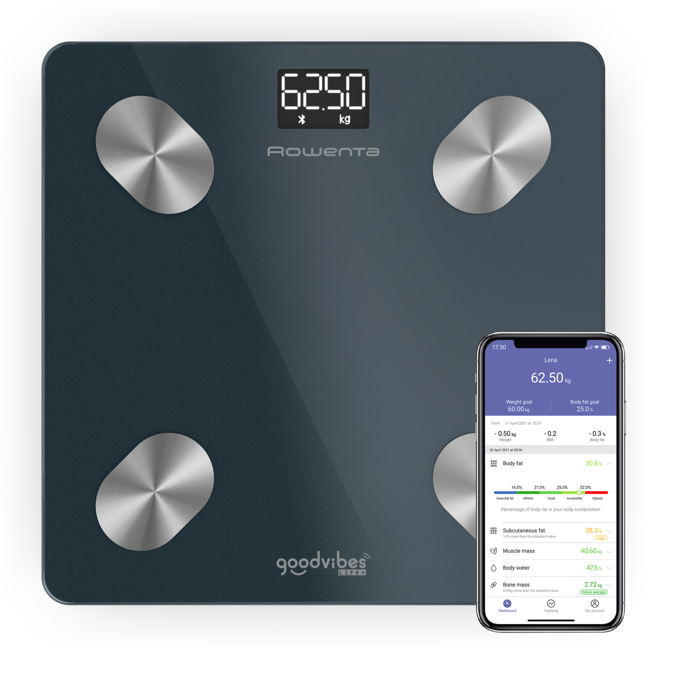 Bilancia pesapersona Intelligente Goodvibes Life+