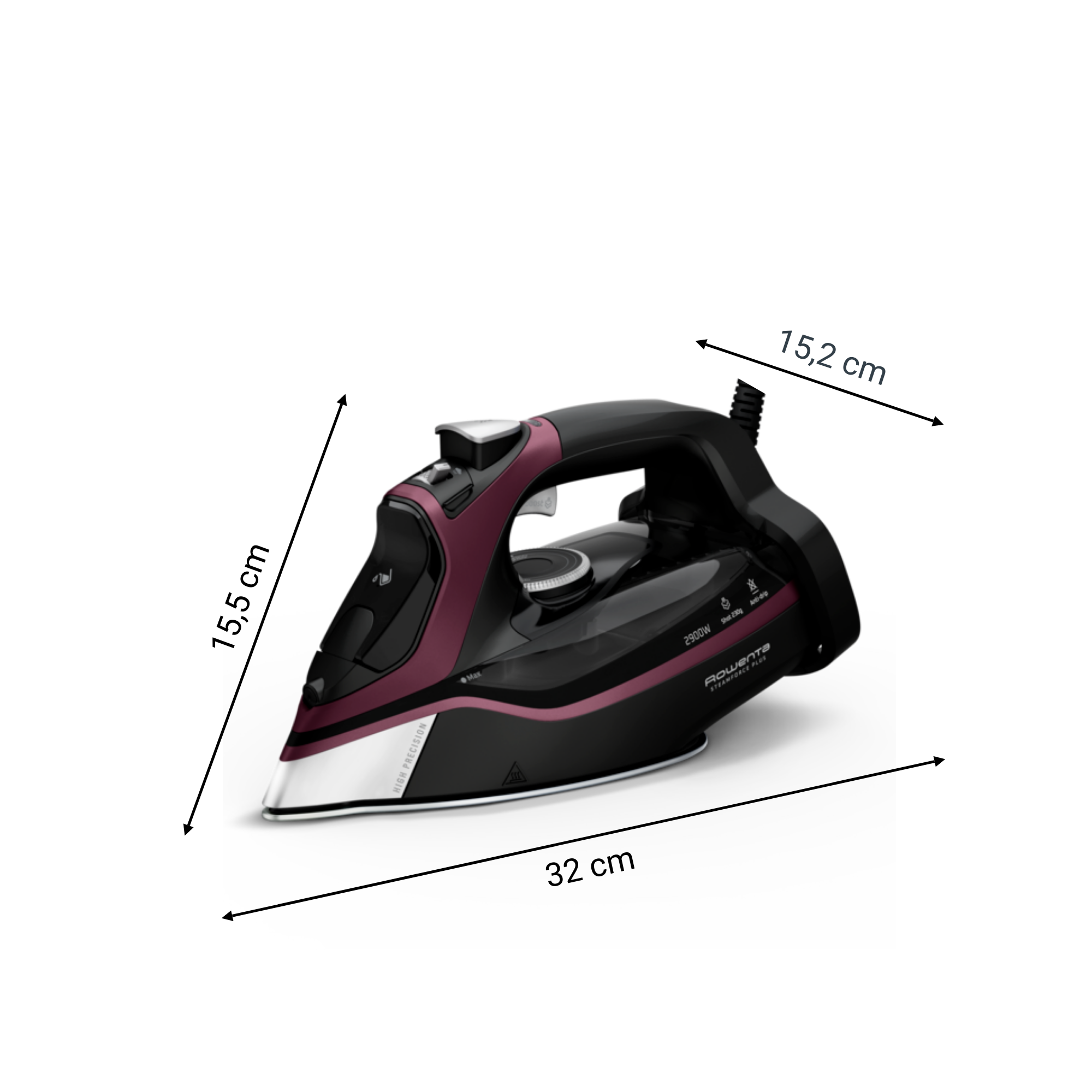 Ferro da stiro Rowenta SteamForce Plus