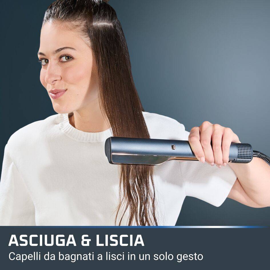 Air KeraStraight, Piastra ad aria 3-in-1, 100% cheratina preservata