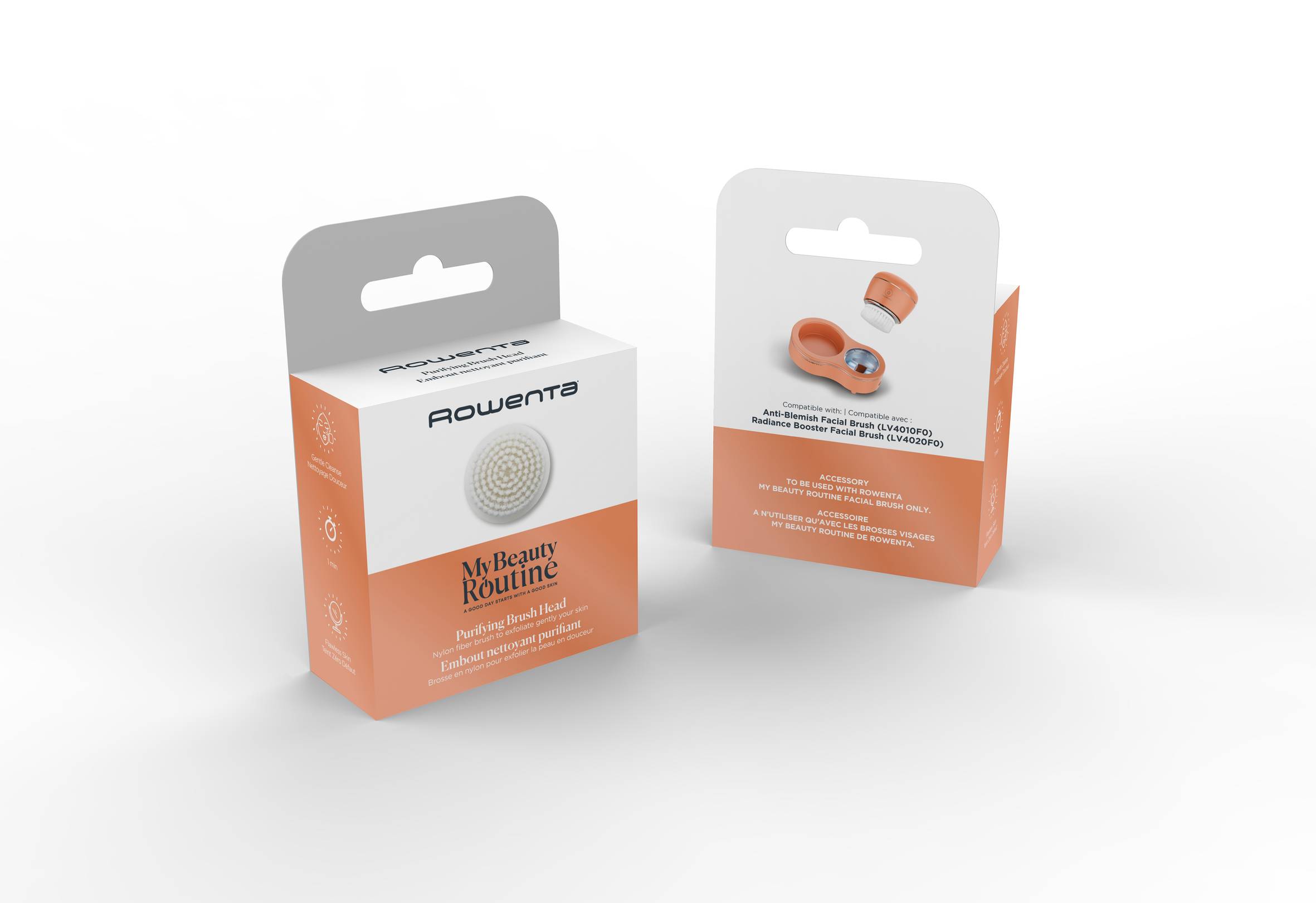 Ugello spazzola viso esfoliante XD4110F0