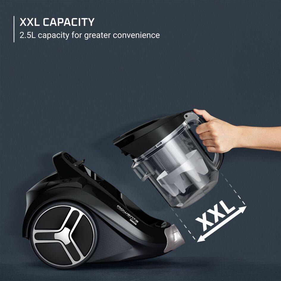 Compact Power XXL Aspirapolvere senza sacco, Total Clean Kit