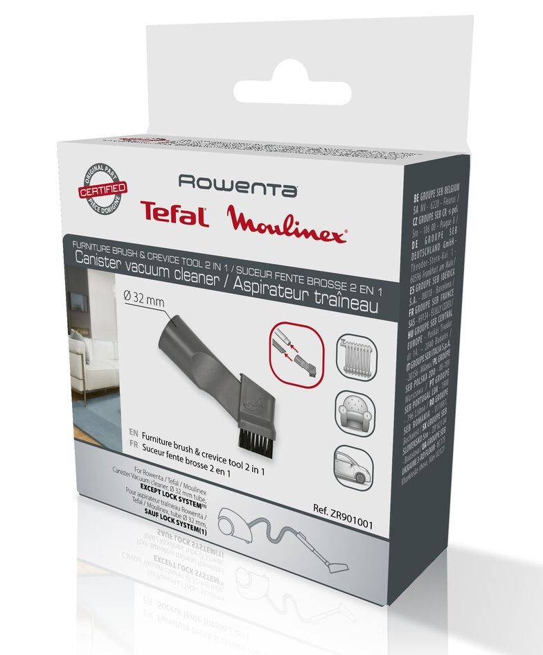 Bocchetta scanalatura e spazzola 2 in 1 ZR901001