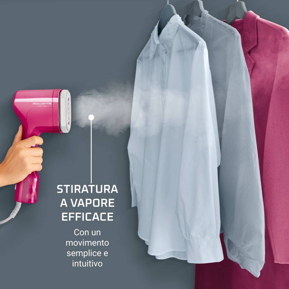 Pure Pop, Stiratore Verticale Portatile, Pad Reversibile, Pink