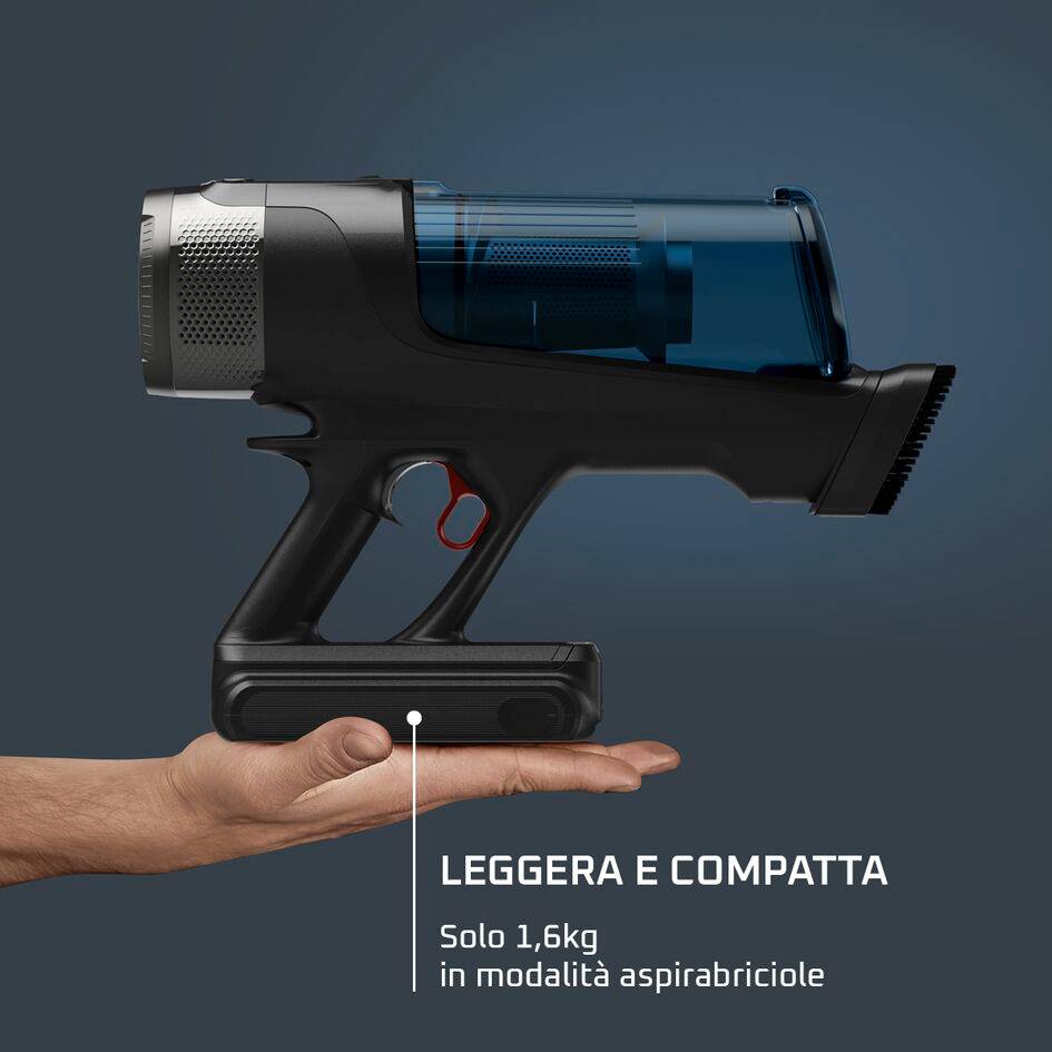 X-Force Flex 13.60, Aspirapolvere Senza Filo, Modello Animal Aqua,150 AW, Autonomia 60 Min