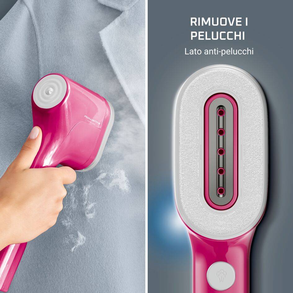 Pure Pop, Stiratore Verticale Portatile, Pad Reversibile, Pink