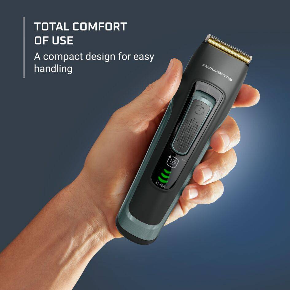 Advancer, Tagliacapelli e regolabarba, lame autoaffilanti, alta precisione