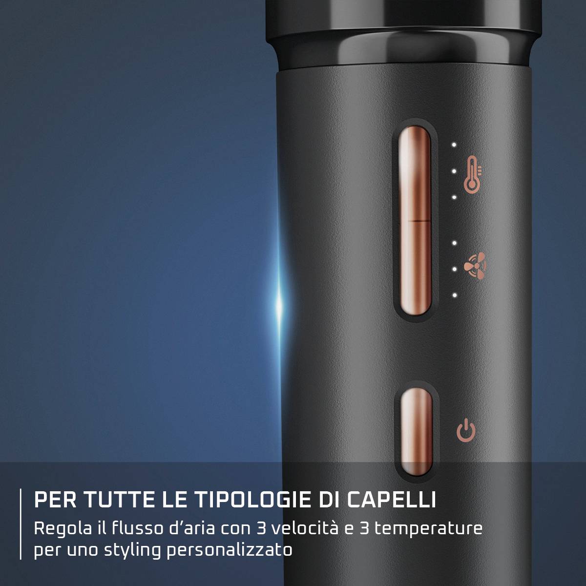 Ultimate Experience Air Shape, Multistyler Ad Aria Calda, Motore Brushless, Styling Versatile ad Alte Prestazioni
