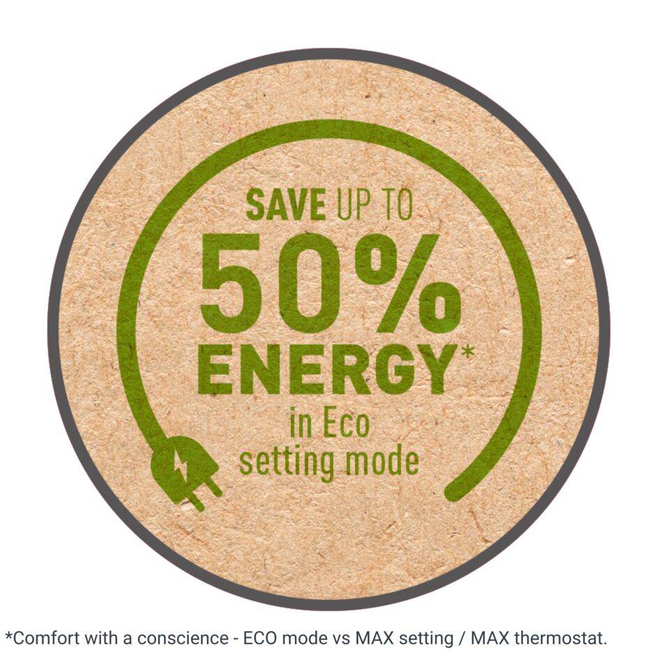 Termoventilatore Intense Comfort, silenzioso, 2000 W