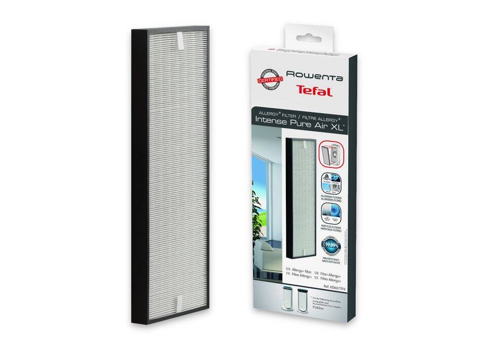 Vhbw 2x Filtro HEPA Compatible Con Rowenta Intense Pure Air XL Connect