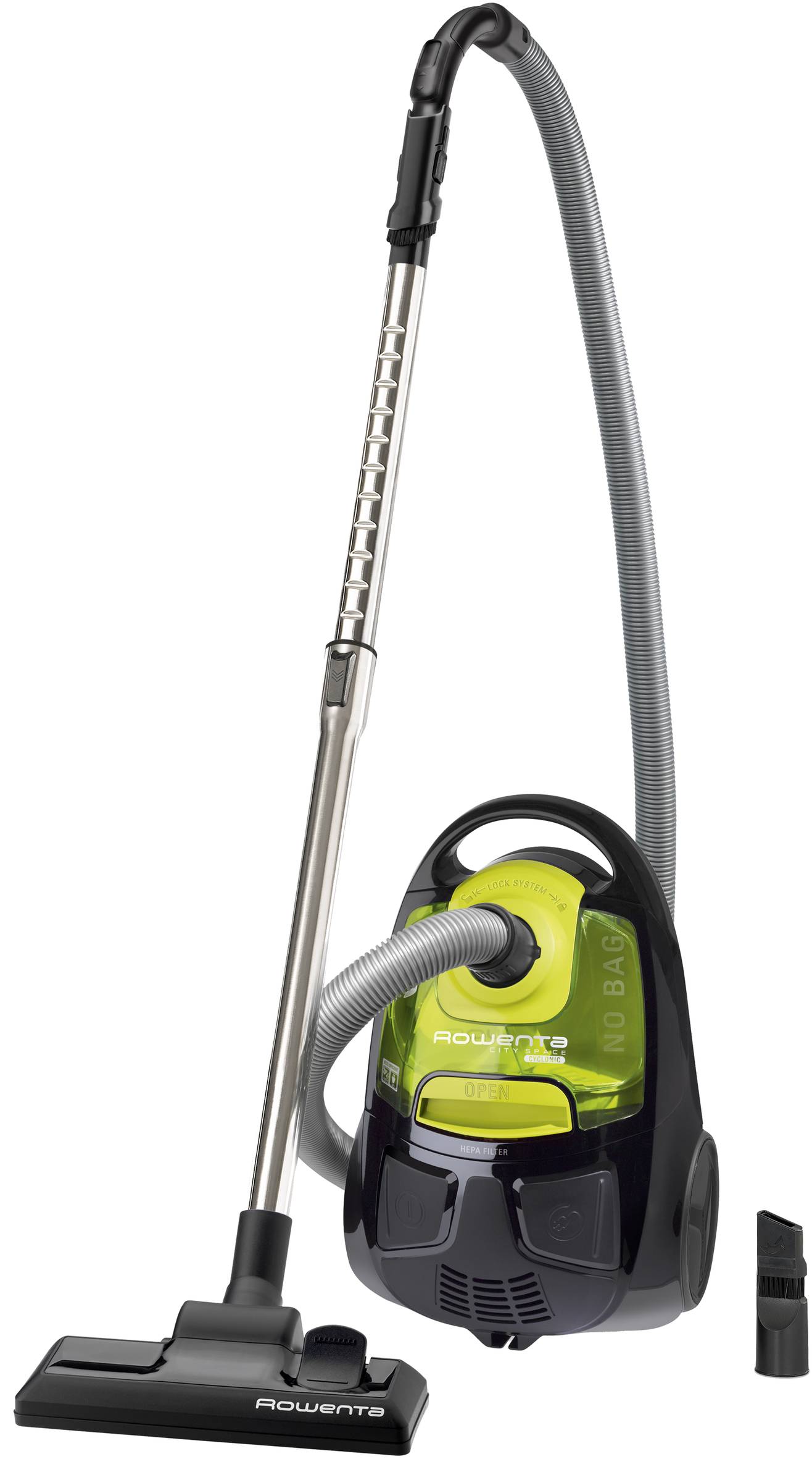 Vhbw Set Filtri E Spazzola Per Rowenta City Space Cyclonic RO2529WA4Q1, RO2543, 4 Pezzi: HEPA, Microfiltro, Spugna, Spazzola, Ricambi