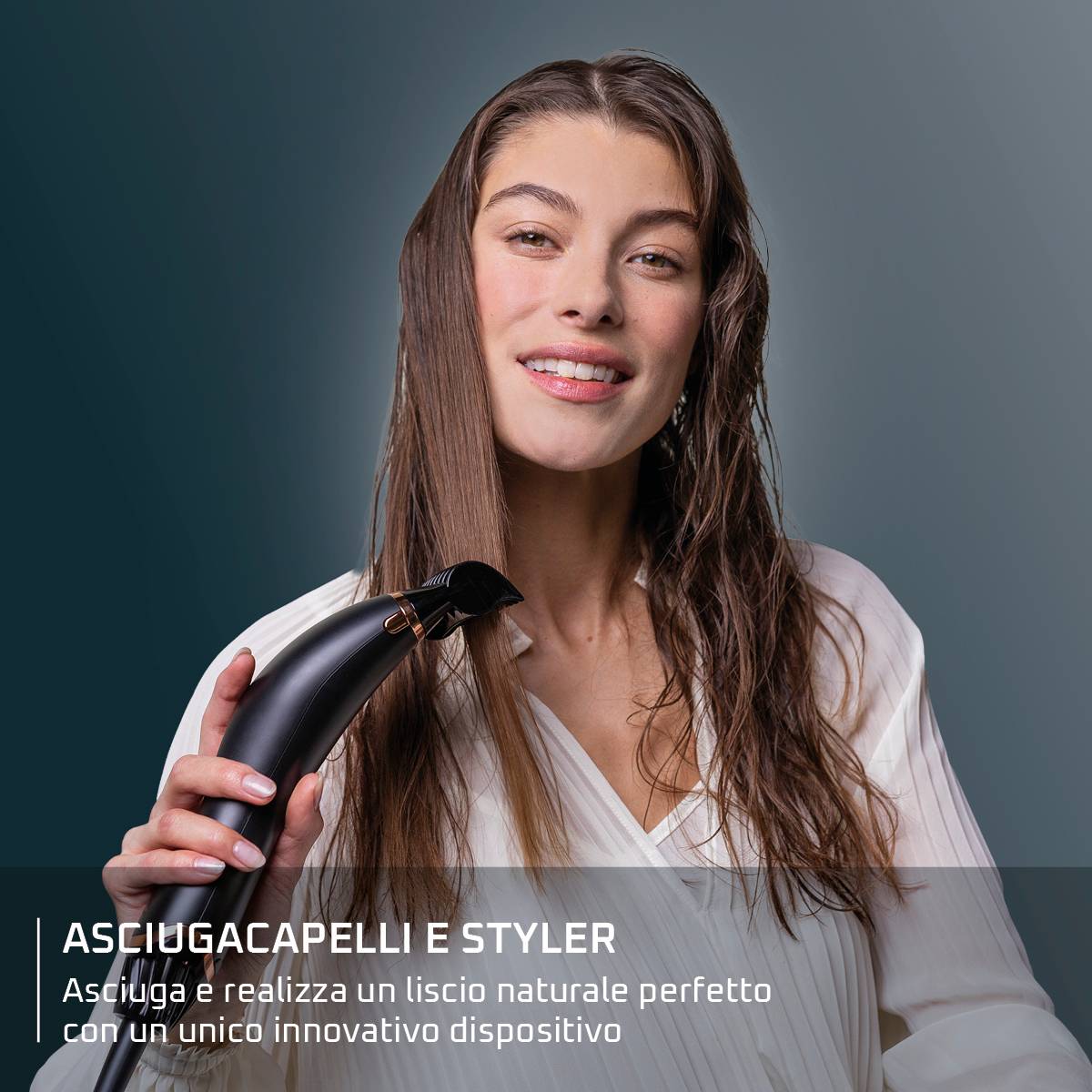 Ultimate Experience Air Motion, Asciugacapelli, Styler, Leggero, Effetto Coanda