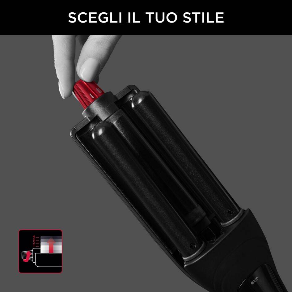 Rowenta x KARL LAGERFELD Waves Addict Hair Waver