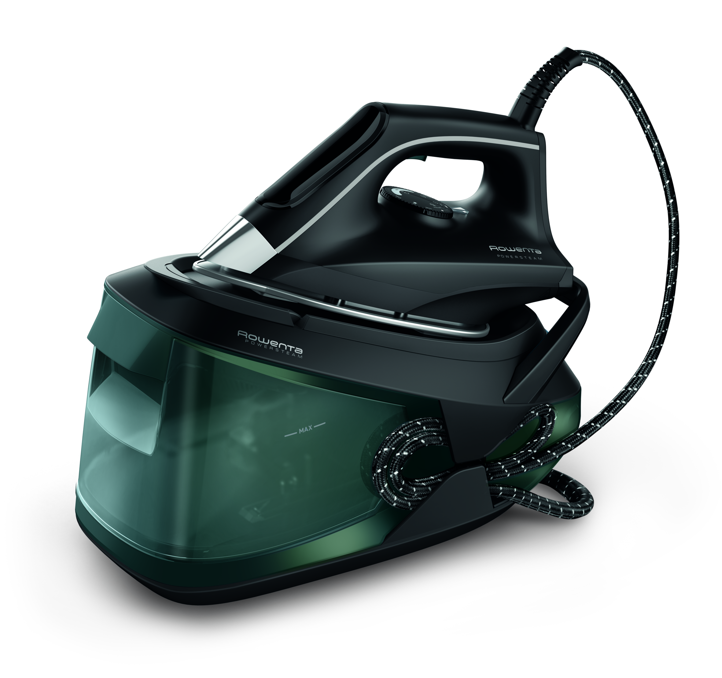 Powersteam, High-Performance Steam Generator Iron, 120 g/min Cont. Steam Output, 350 g/min Steam Boost