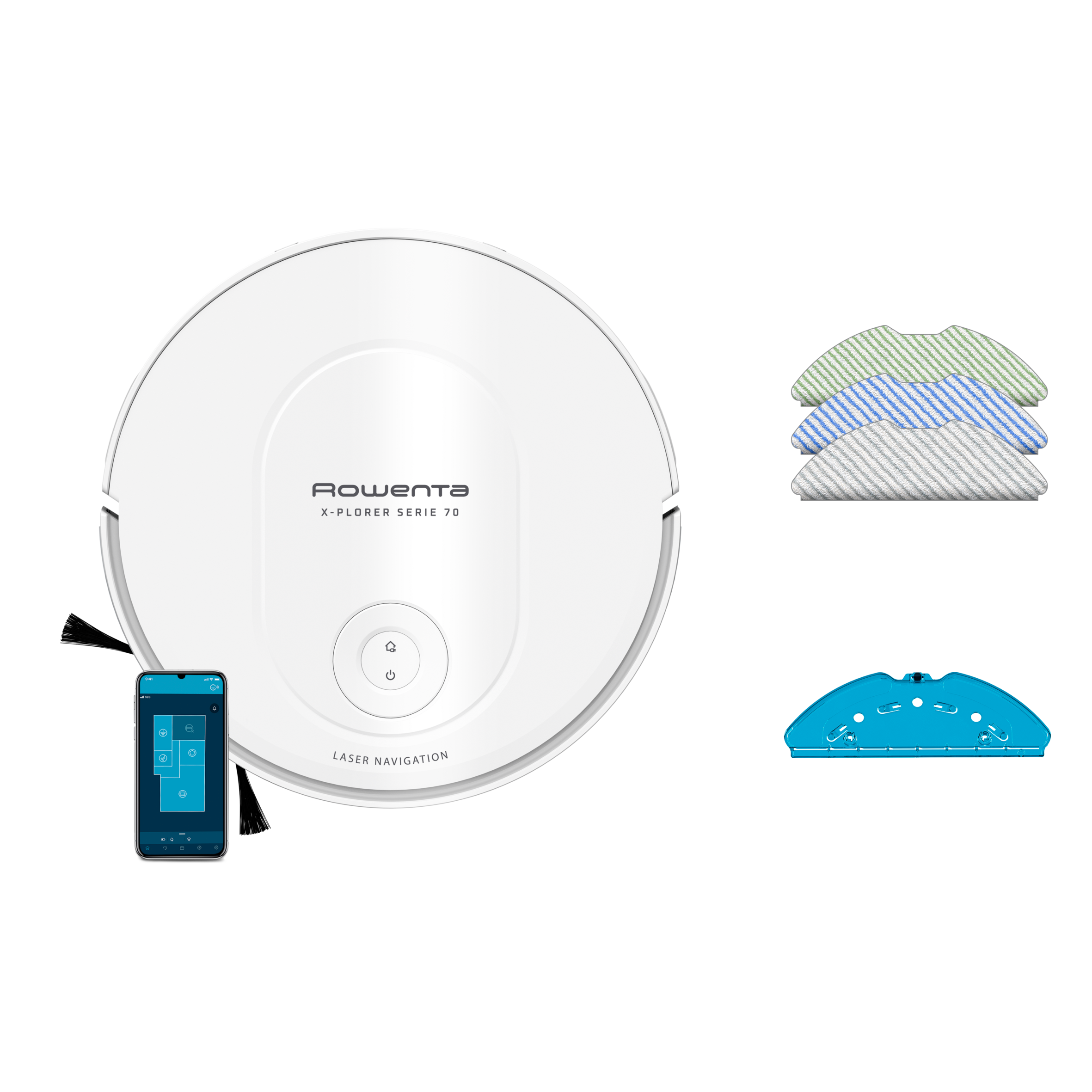 X-PLORER Serie 70, Robot Aspirapolvere, Modello Animal Care