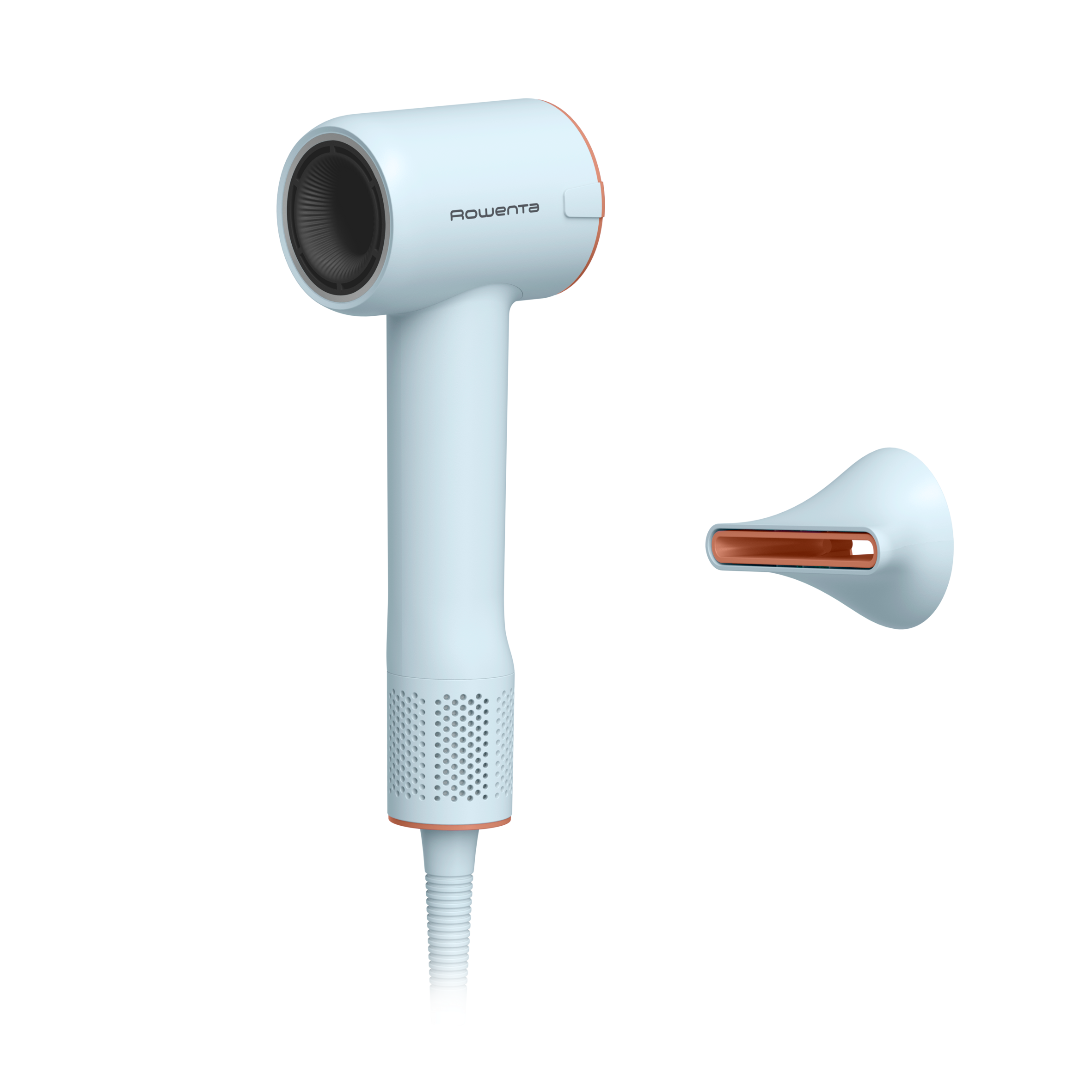 Blumia Phon, Motore ad Alta Velocità, Asciugatura Rapida, Leggero, Compatto, Celeste
